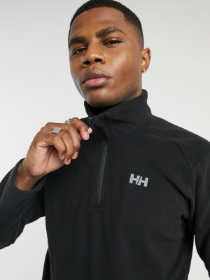 Helly Hansen Daybreaker 1/4 Zip Fleece In Black