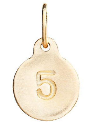 "5" Number Charm