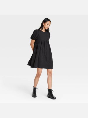 Women's Puff Short Sleeve Dress - Who What Wear™