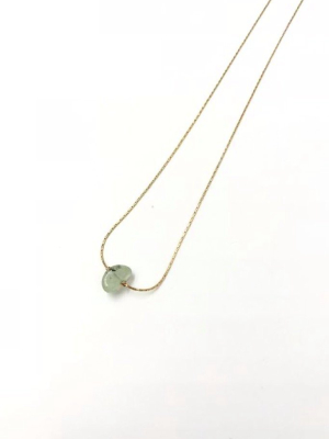 Prehnite Itty Bitty Necklace