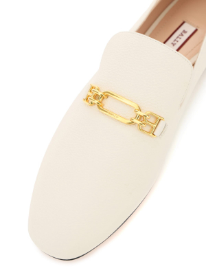 Bally Darcie Buckle-detailed Loafers