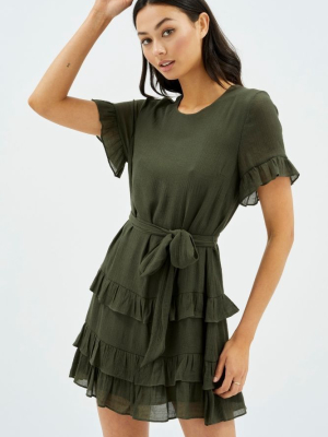 Logan Frill Mini Dress