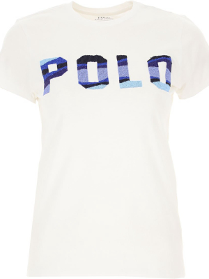 Polo Ralph Lauren Bead Detailed T-shirt