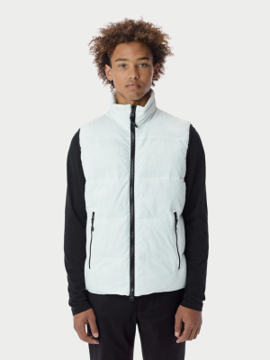 Puffer Vest - White