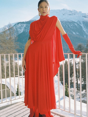 Dolomith Cape Gown