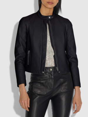 Leather Racer Jacket