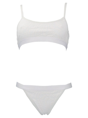 Fendi Ff-vertigo Tonal Designed Bikini