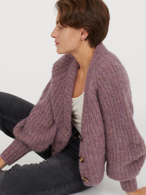 Alpaca-blend Cardigan