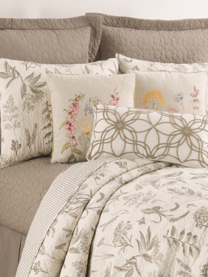 C&f Home Louisa Clay Botanical Quilt Mini Set