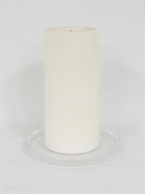 4.9" X .35" Glass Plate Candle Holder Clear - Made By Design™