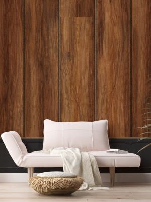 Wood Panel Wallpaper