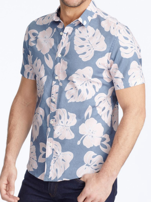 Classic Cotton Short-sleeve Conero Shirt - Final Sale