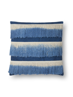 Blue & Ivory Pillow