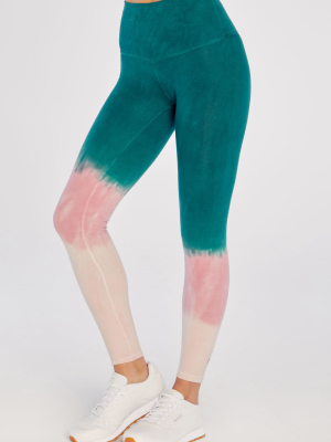 High Waisted Riley 7/8 Legging | Riley Tie Dye