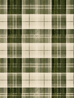 Countryside Plaid Wallpaper In Beechnut From The Complementary Collection By Mind The Gap