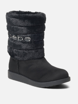 Laurely Faux Shearling Booties