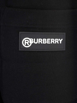 Burberry Check Stripe Track Pants