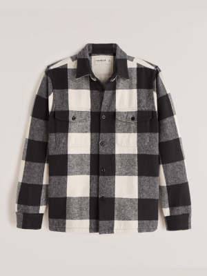 Flannel Shirt Jacket