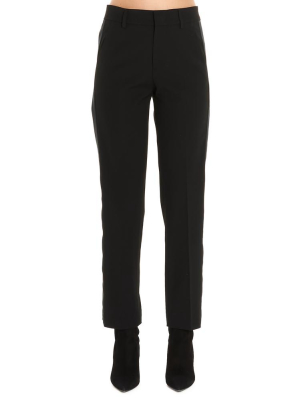 Red Valentino Cropped Slim-fit Trousers