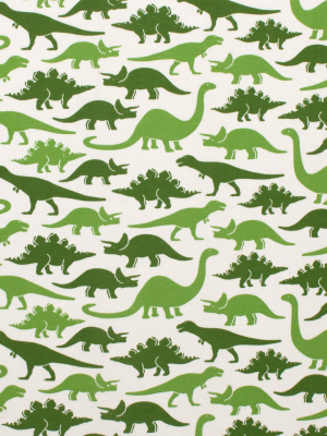 Short-sleeve Tee - Dinosaurs Green