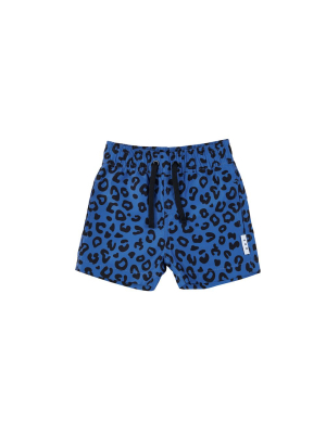 Huxbaby Animal Swim Short - Bright Blue