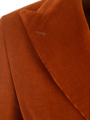 Tagliatore Double Breasted Corduroy Blazer