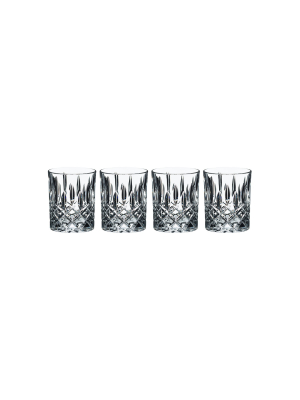 Riedel 0515-02s3 Spey Collection Crystal Scotch, Brandy, Cognac, & Bourbon Cocktail Tumbler Whiskey Glasses Set (4 Pack)