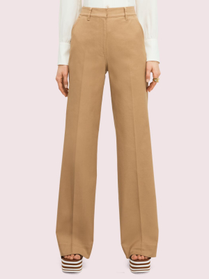 Solid Cotton Trouser