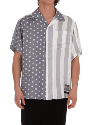 Buscemi Stars And Stripes Print Shirt