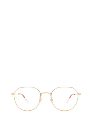 Gucci Eyewear Round Framed Glasses