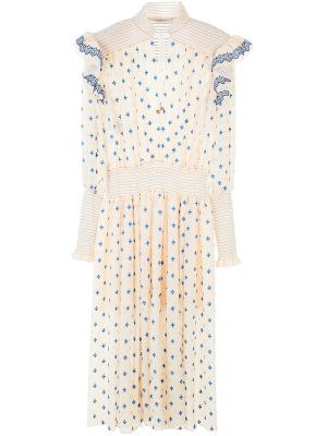 Philosophy Di Lorenzo Serafini High-neck Maxi Dress