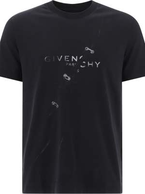 Givenchy Trompe L'oeil Effect Slim-fit T-shirt