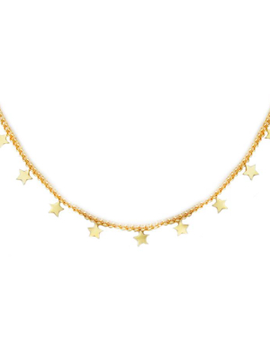 Multi Mini Star Necklace