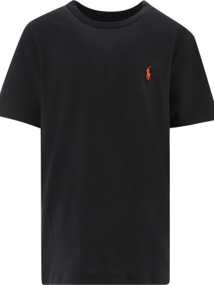 Ralph Lauren Kids Logo Embroidered T-shirt
