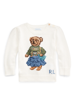 Santa Fe Bear Cotton Sweater