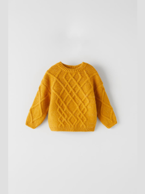 Cable Knit Sweater