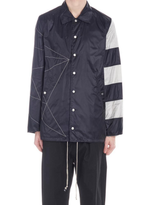 Rick Owens Stripe Panelled Jacket