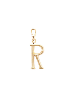 Plaza Letter R Charm - Small