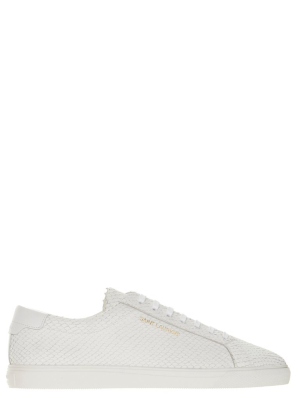 Saint Laurent Andy Embossed Sneakers