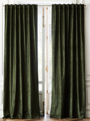 Cotton Viscose Evergreen Panel