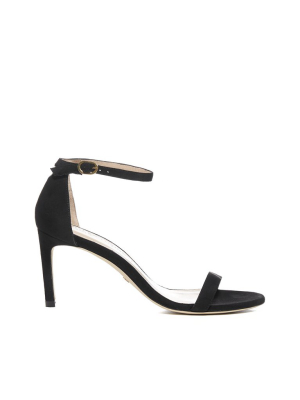 Stuart Weitzman Nunaked Straight Ankle Strap Sandals