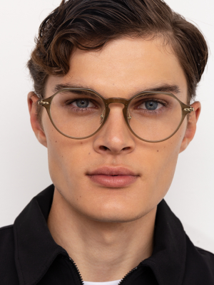 Wren Oval Optical Frame In Blue