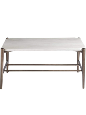 Alchemy Living Gallery Bruno Cocktail Table - White