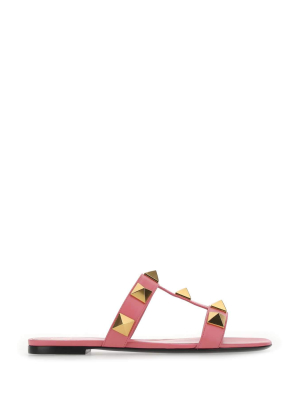 Valentino Garavani Roman Stud Flat Sandals