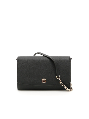 Tory Burch Robinson Chain Clutch Bag