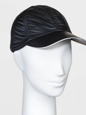 Women's Winter Lined Baseball Cap - All In Motion™ Black One Size