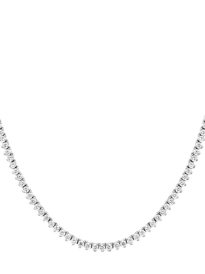 Diamond Necklace - White Gold