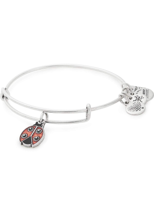 Ladybug Charm Bangle