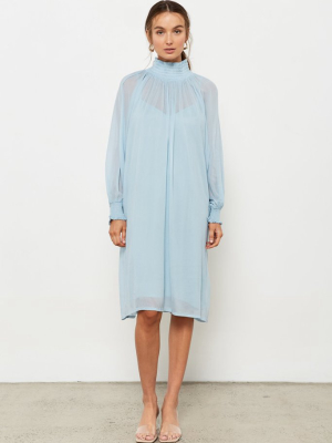 Rashida Dress - Daisy Blue