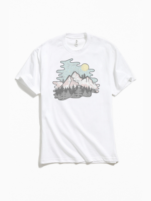 Retro Mountains Tee